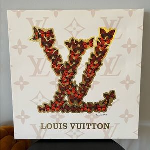 16 x 16 Louis Vuitton canvas painting